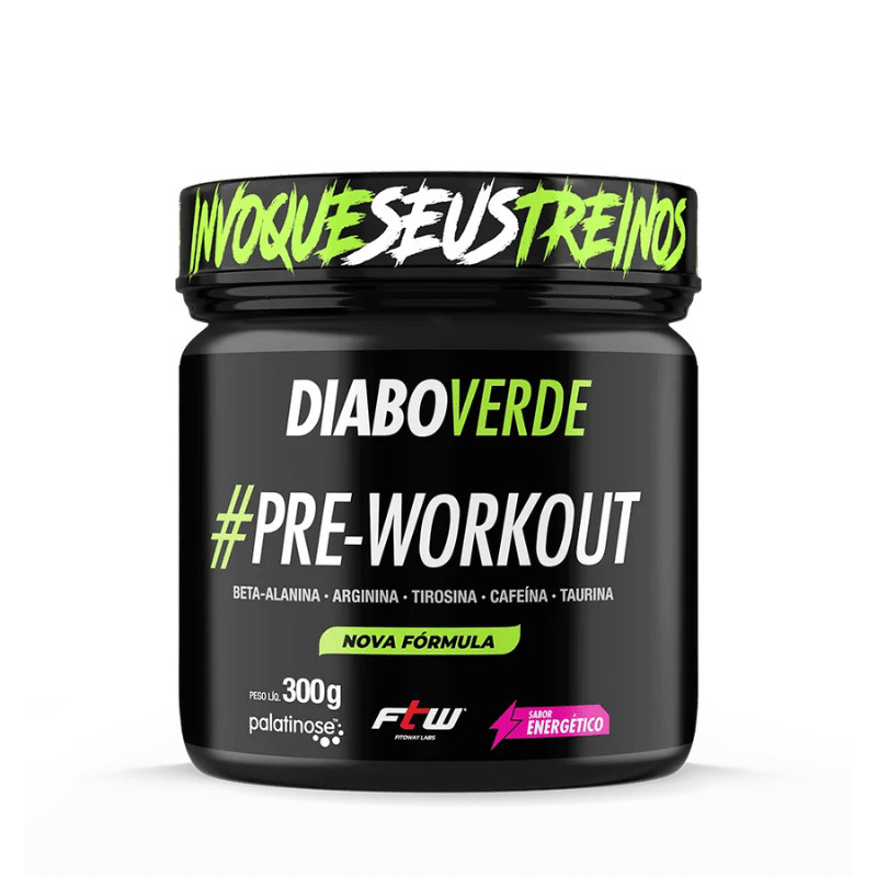 Pré Treino Diabo Verde - 300g