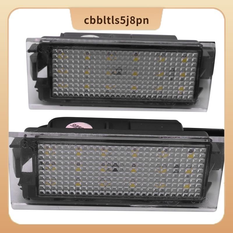 2Pcs Número De Placa De LED Para Carro Luz Renault Megane 2 Clio Laguna 2 3 Twingo Master Vel Satis