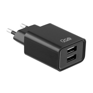 Carregador De Parede 2 Saídas USB i2GO 2,4a Preto em Oferta na Shopee
