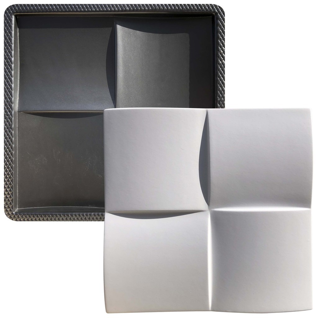 Forma 3D Gesso e Cimento ABS - Almofada 40x40