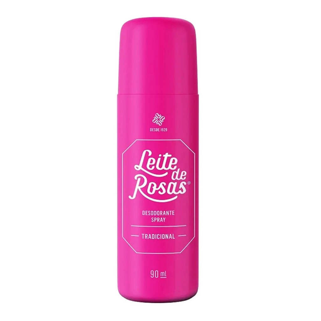 Desodorante Spray Leite De Rosas Tradicional