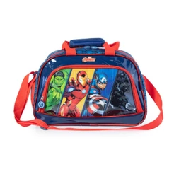 Bolsa de Viagem Masculina Vingadores Azul