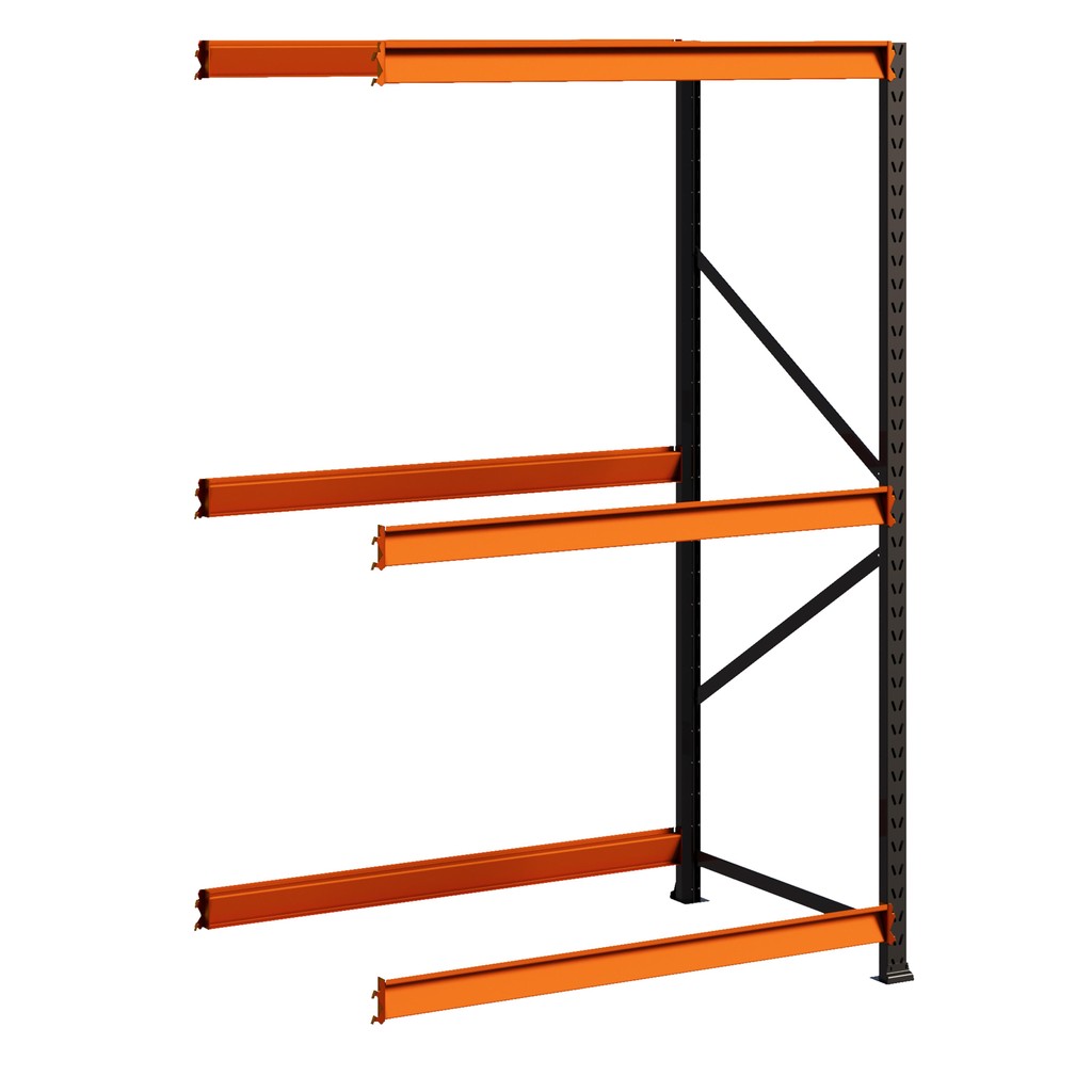 Porta Pallet 750kg 1 Continuação 200x120x60 3 Níveis Sem Bandeja MPP250 Amapá