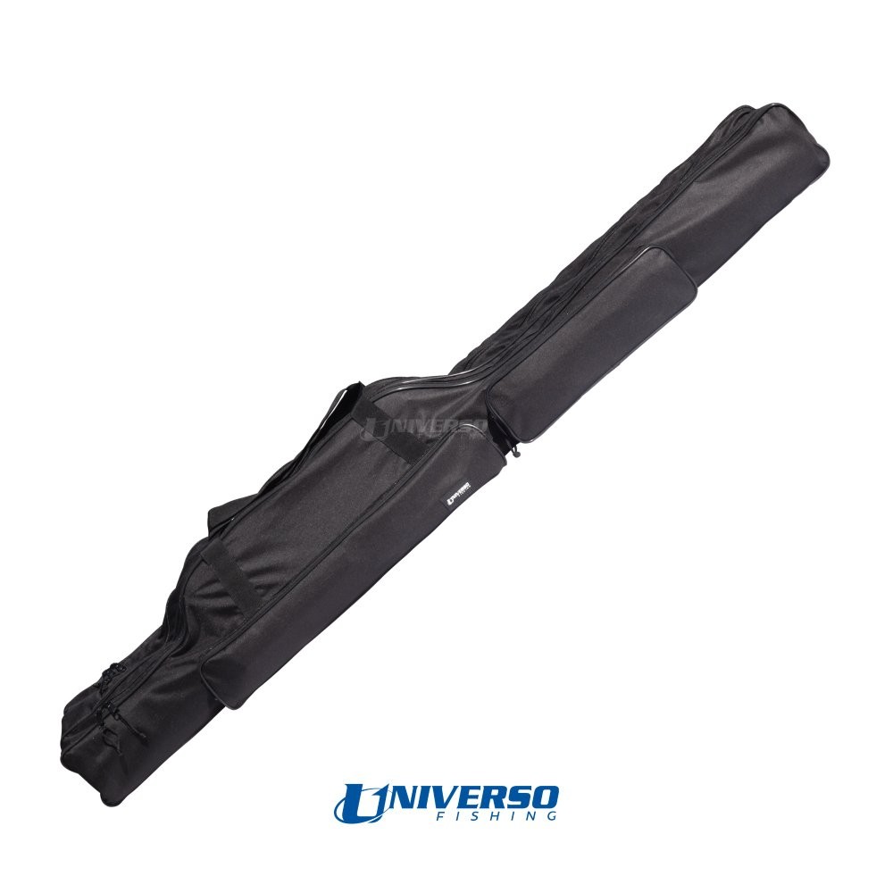 Bolsa Porta Varas Tida Adventure Preta - Universo Fishing