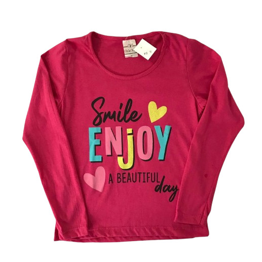 Blusa Juvenil de Menina - Manga Longa - 85% Algodão - Conforto e Estilo Juntos