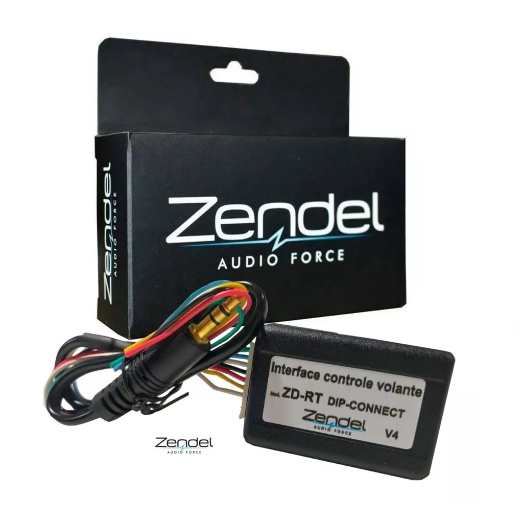 Interface Comando De Volante Resistivo Bravo Doblo Palio Strada Idea Siena - Zendel ZD-RT
