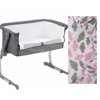 Lençol Avulso  Berço Portátil Side By Side -180 Fios ALGODÃO em Oferta na Shopee