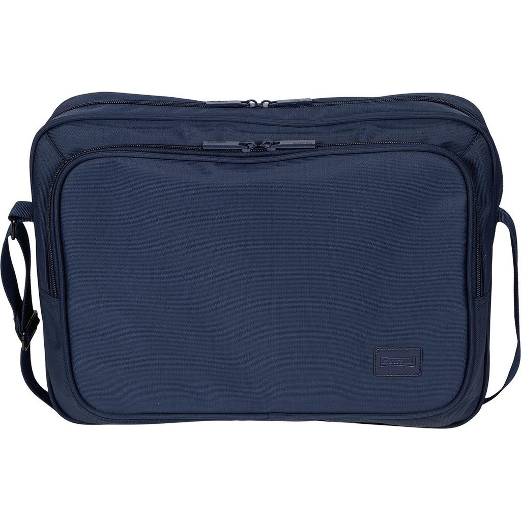 Pasta Executiva 2 Compartimentos Laptop Easy Azul Marinho