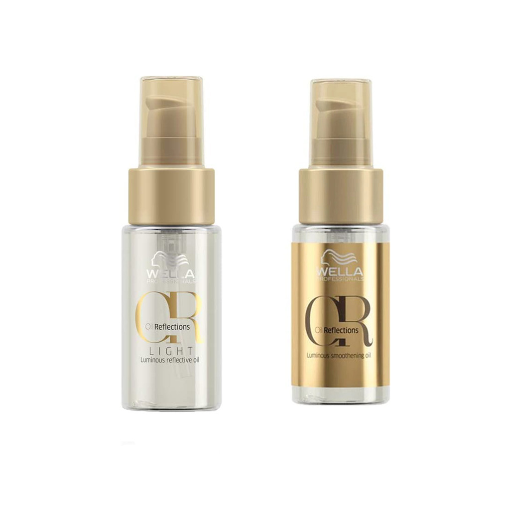 Kit  Oil Reflections Light + Oil Reflections 30ml -  Wella em Oferta na Shopee