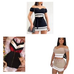 Conjunto de Saia Justa e Blusa c36