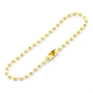 100 Corrente De Bolinha Com Canoa 10cm X 2,4mm Tag Chaveiro em Oferta na Shopee