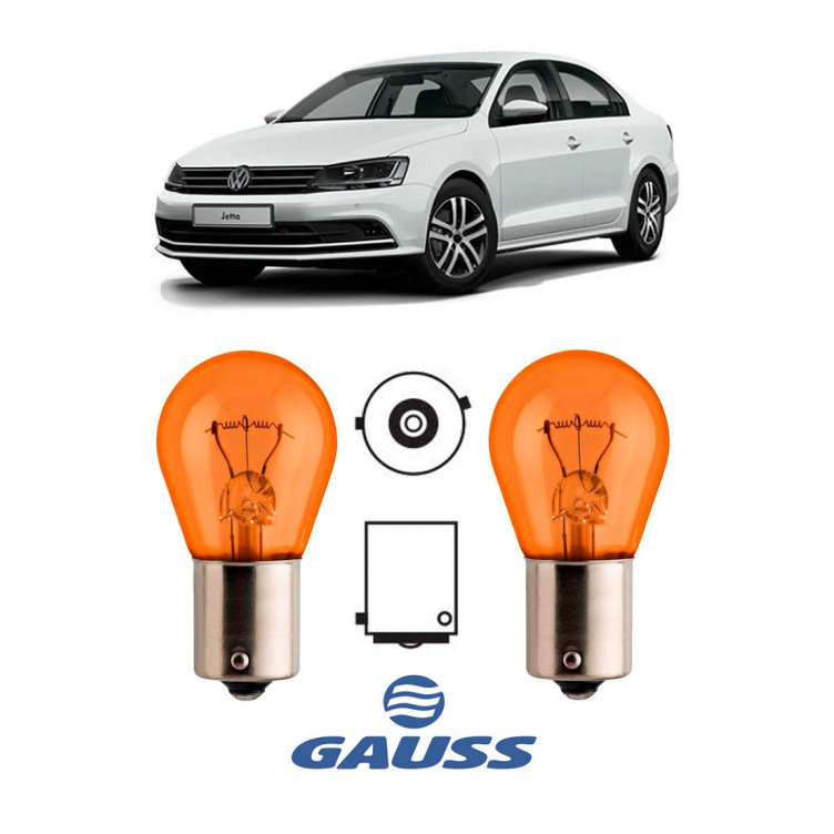 Par Lampada Pisca Seta Farol Jetta 2011 2012 2013 2014 2015