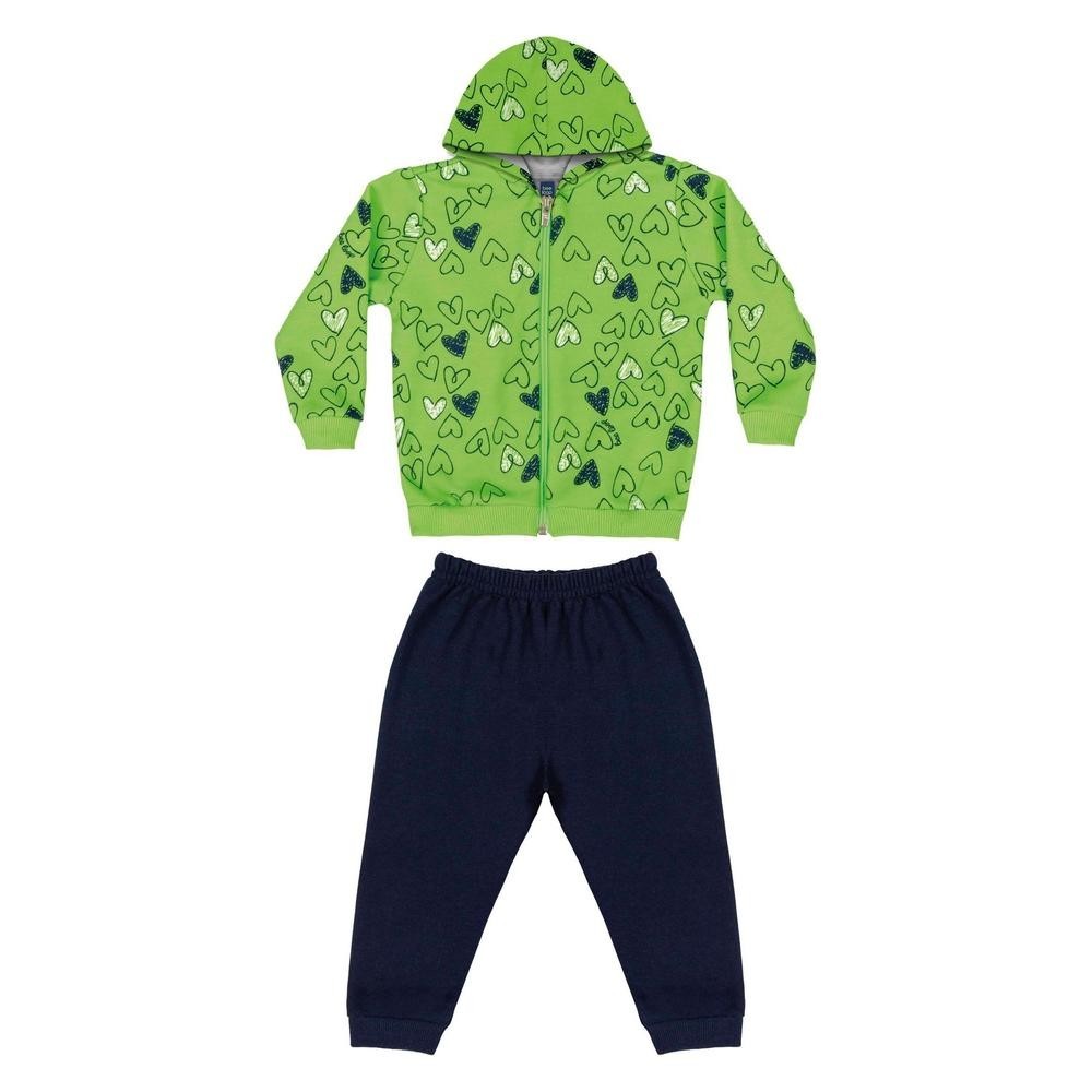 Conjunto Jaqueta e Calça Bebê Menina Bee Loop em Oferta na Shopee