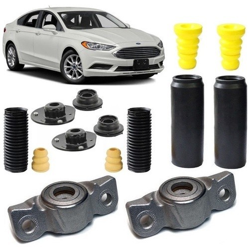 4 Kit Batente Coxim Amortecedor Fusion 2013/2018 Diant+tras