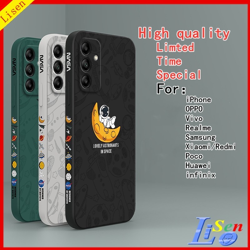 Capinha Samsung A55 5G/A25/A35/A15/A05S/A14/A54 A04S/A13 A04/A04E/A05/A24/A34 5G Espaço Nasa TKR