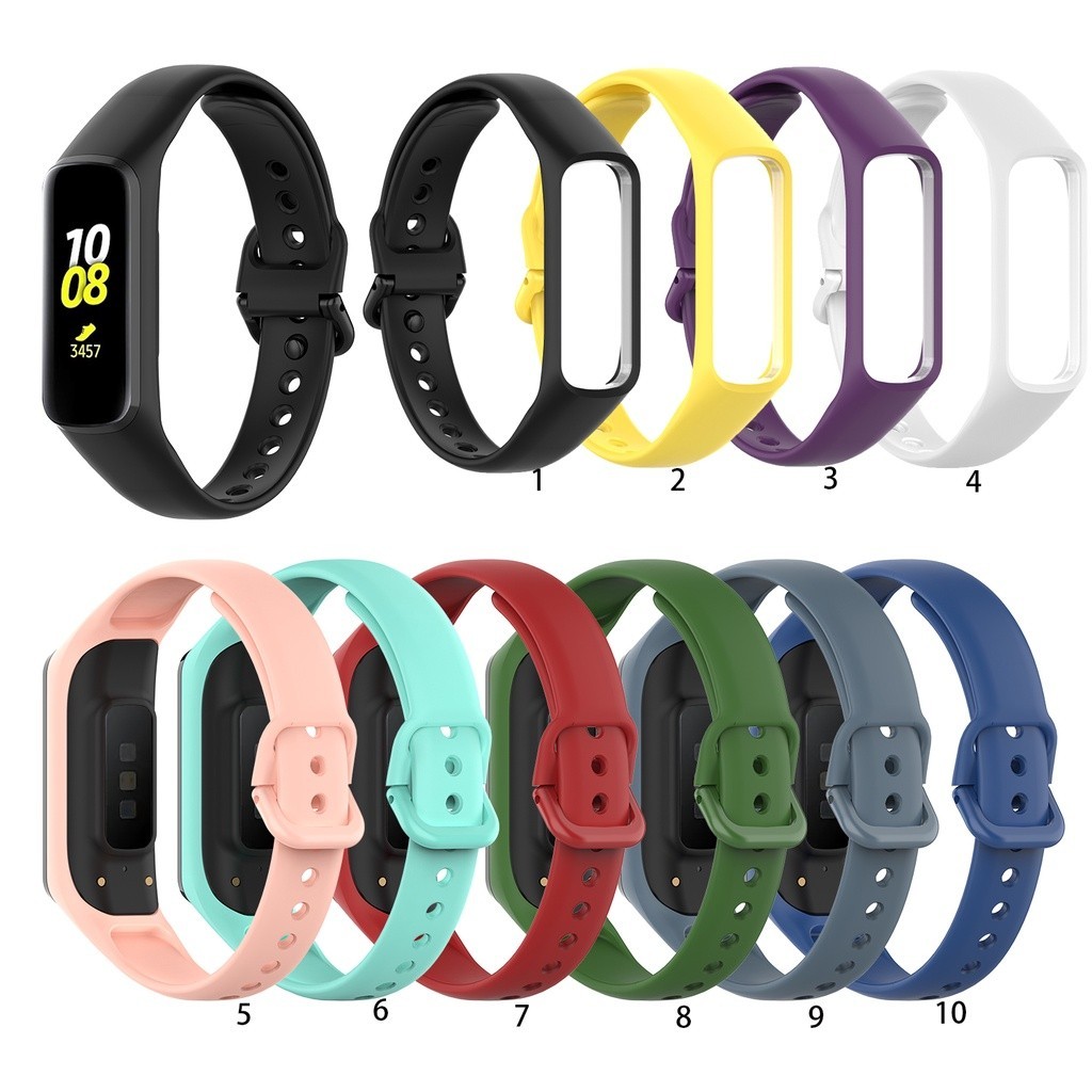 Pulseira De Silicone Para Samsung Galaxy Fit-E SM-R375 Fit2 SM-R220 Reposição De