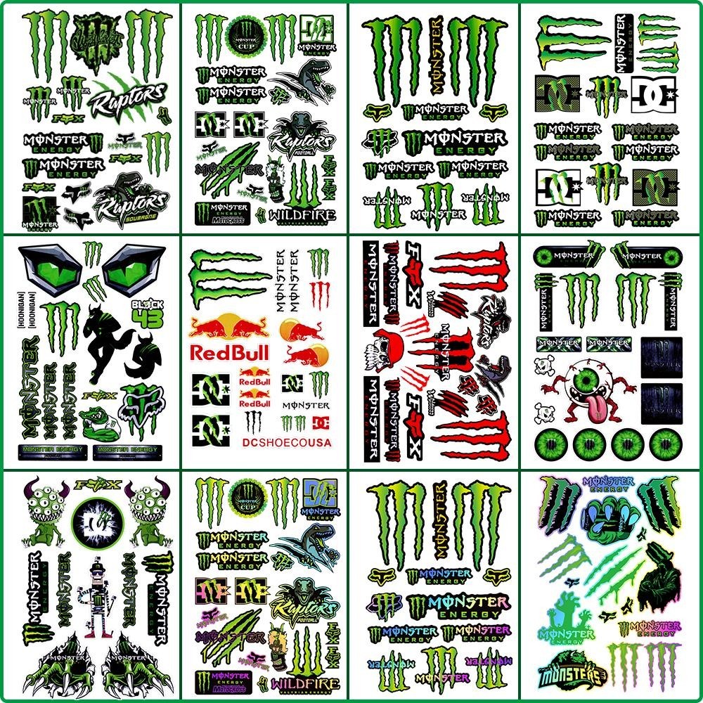 Decoração De Carroceria Motocicleta Ao Ar Livre Adesivo Refletivo À Prova D'água Para Capacete De Ghost/Cla