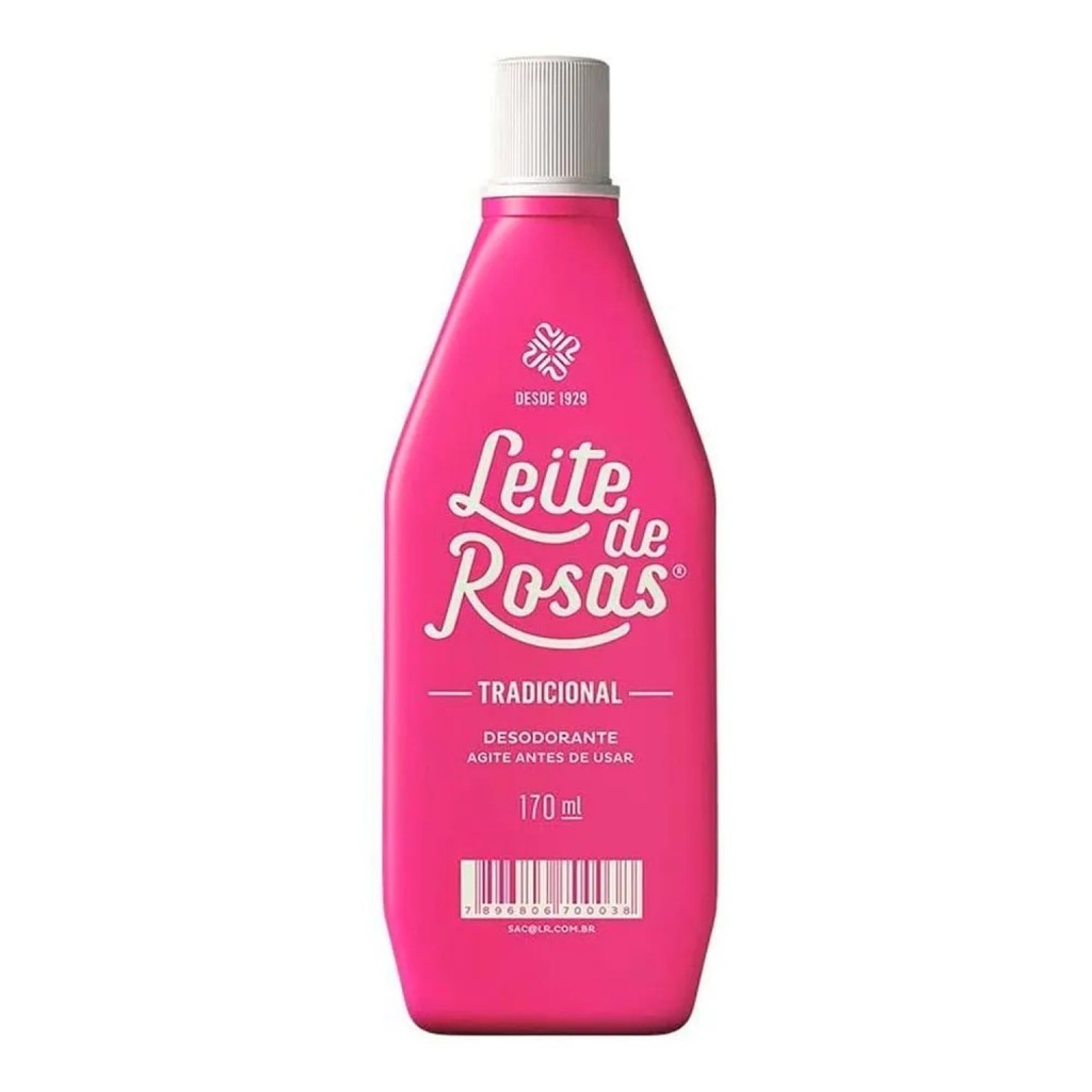 Leite De Rosas Tradicional 170ml