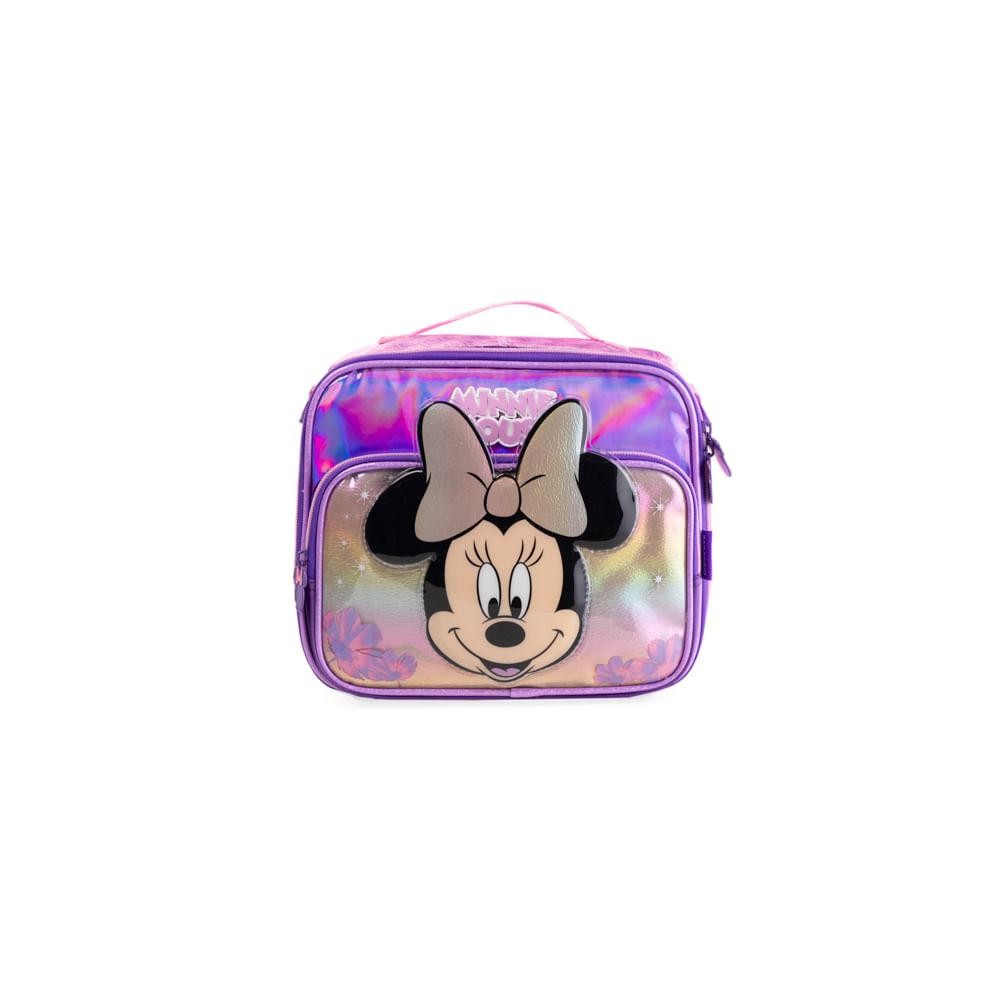 Lancheira Térmica Infantil Feminina Minnie Disney Rosa em Oferta na Shopee