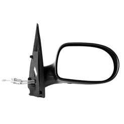 Retrovisor Fiat Palio Siena 2008 a 2010 4 Portas Preto Com Controle CarolCar