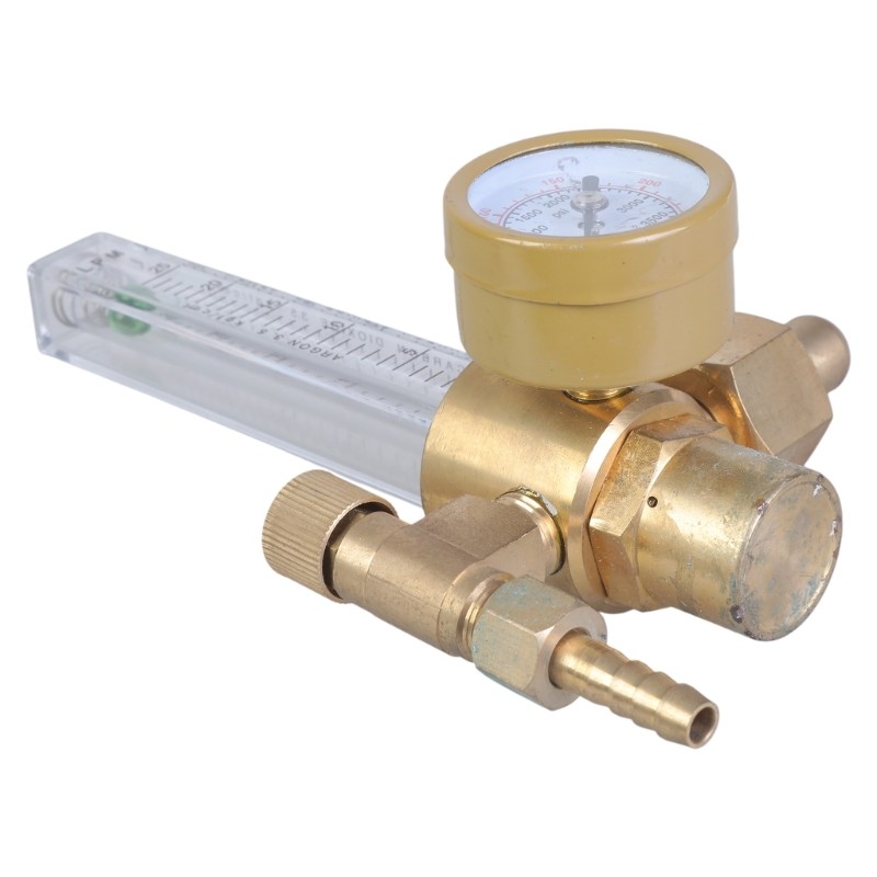 Profissional Medidor Vazão Argônio Co2 Regulador Gás Tig Mig Soldagem Redutor Pressão Fluxo Fácil Instalação 8