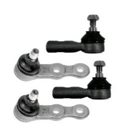 Kit 2 Pivô+ 2 Terminal Direção Corsa Wind 94 95 96 97 Reto djf