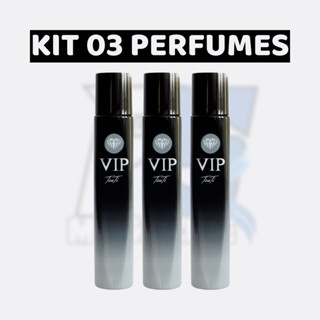 Kit 3 Perfumes Touti Promocional (Escolha as Fragrâncias Pelo Chat)
