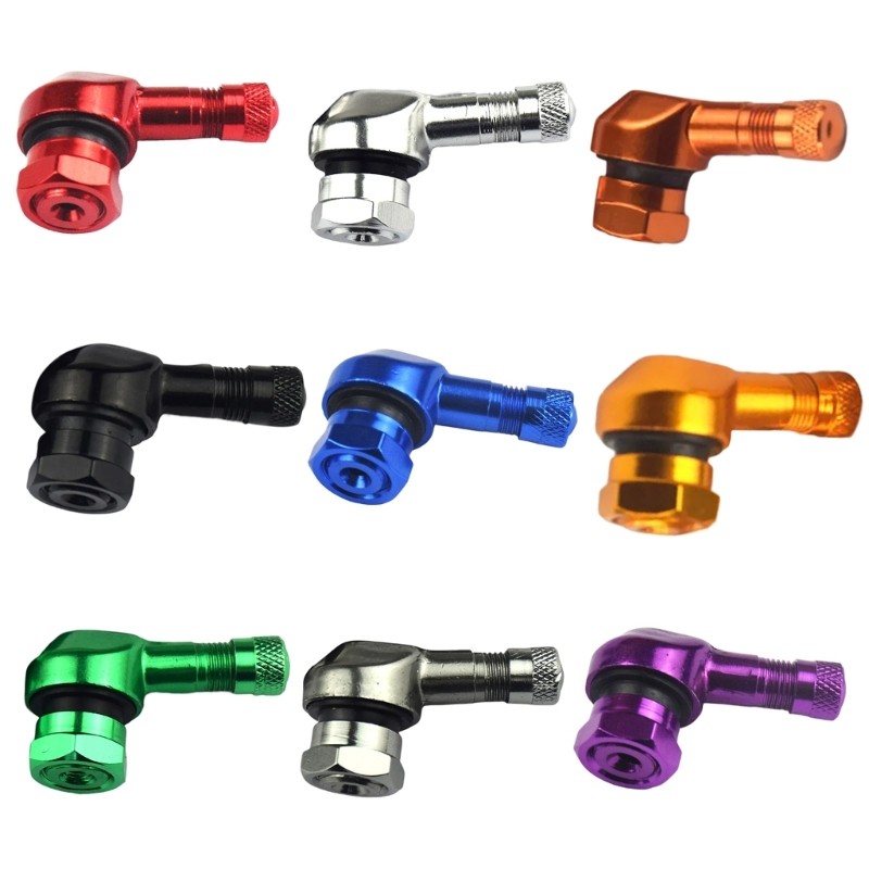 Estone Ângulo 90 Graus Pneu Haste Válvulas Motocicleta Hastes Peça Reposição