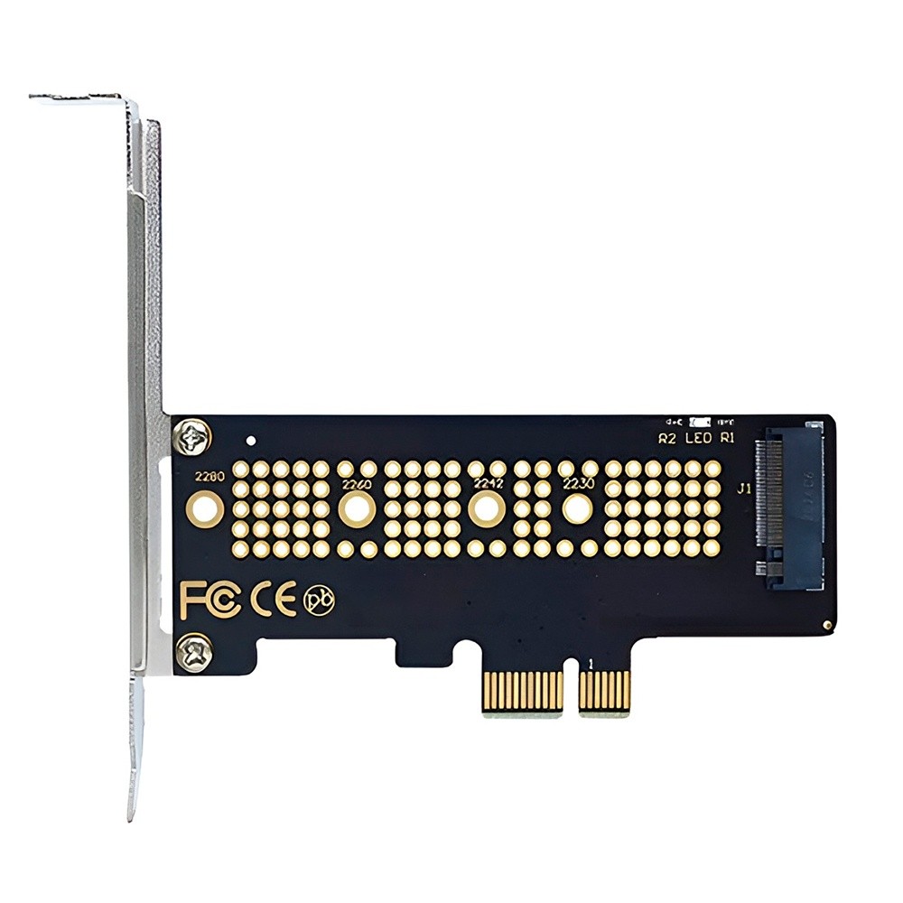 Adaptador PciE para M.2 Nvme SSD x1 2Gbps Pci Express 4.0 Pci-E