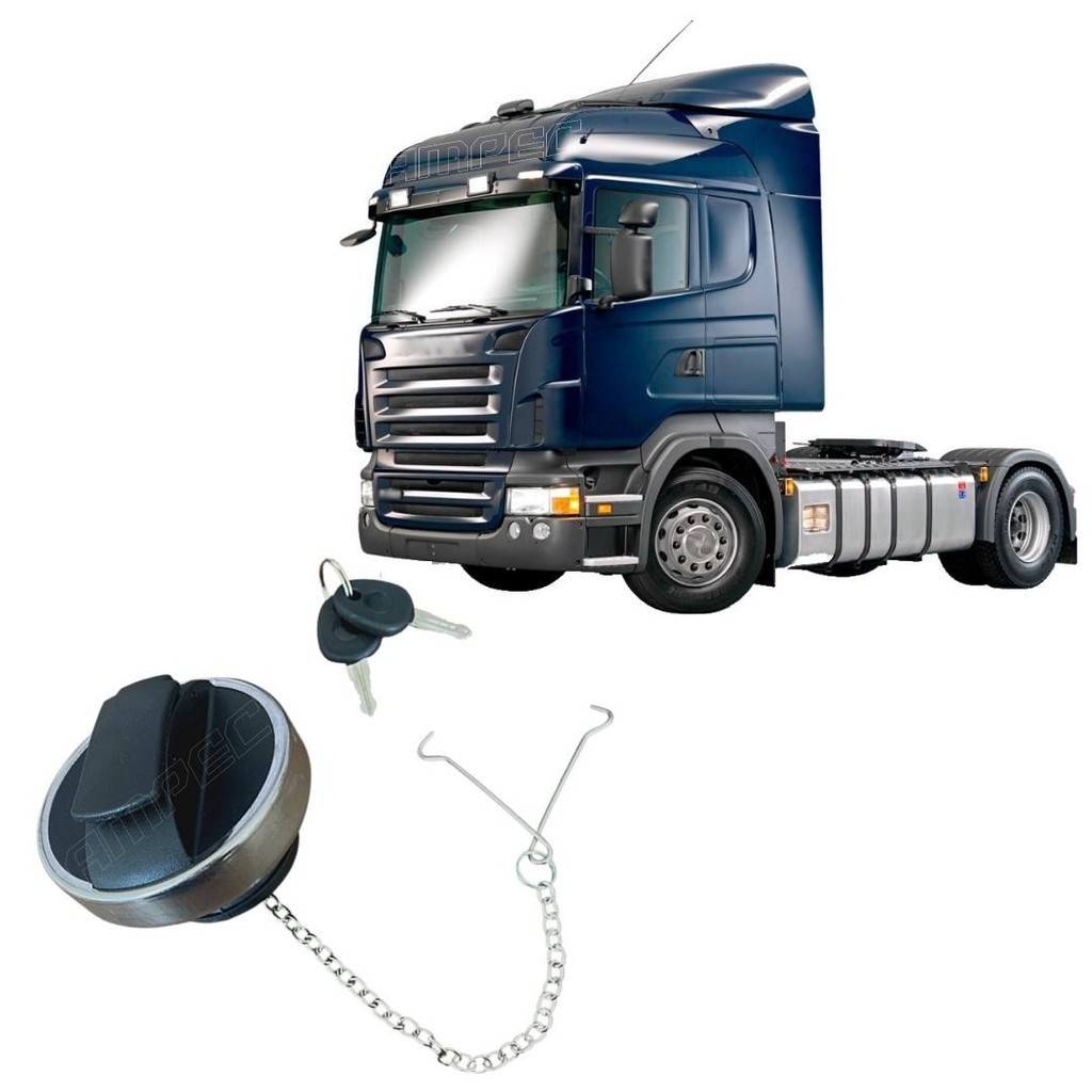 Tampa Tanque de Combustível Para Scania NTG PGRS Série 4 S4 PGRT Série 5 S5 PGR Série 6 S6 PGR
