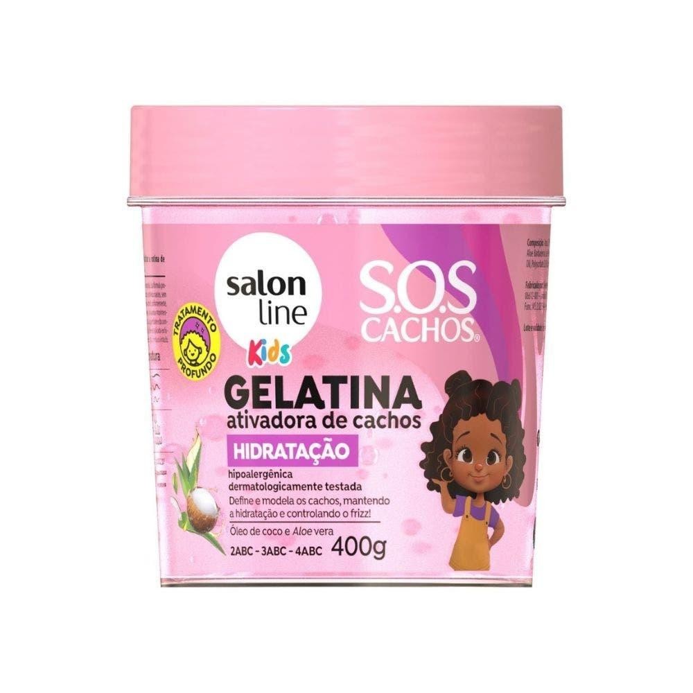 Gelatina Salon Line Sos Hidratação Kids 400gr - Beauty