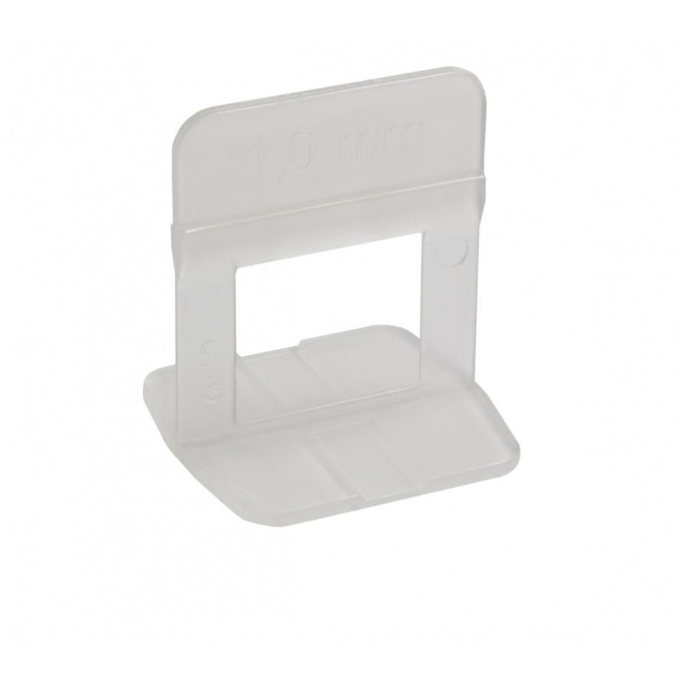 Espaçador de 1,0 mm para nivelamento de piso com 50 peças - Cortag (Transparente) - Home & Living