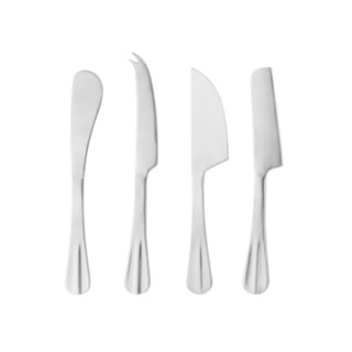4 facas para Queijo Lyor Positano de Aço Inox