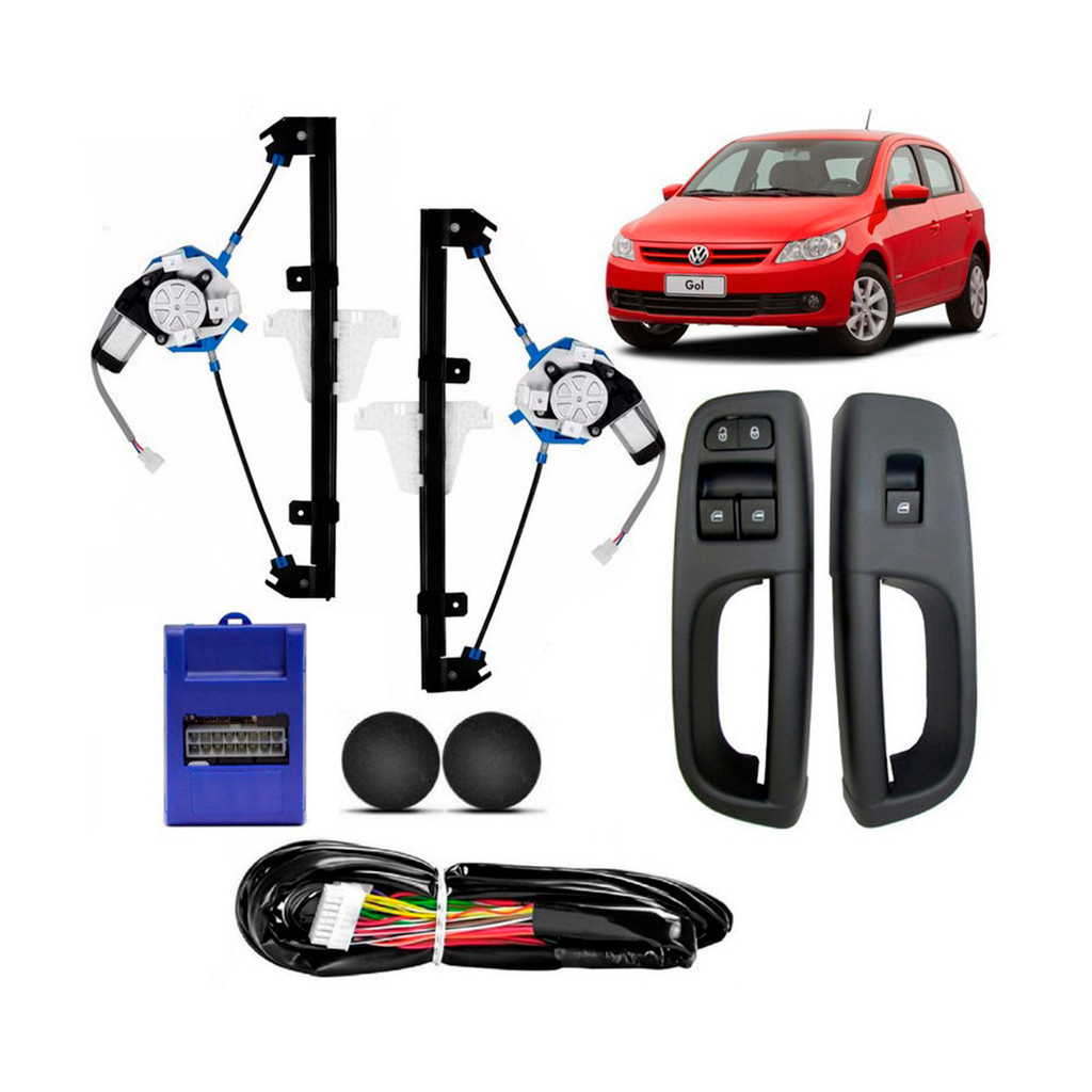 Kit Vidro Elétrico Voyage Gol G6 2013-14 Sensorizado