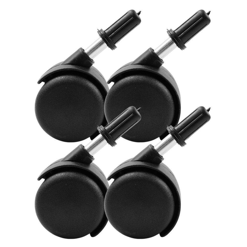 4 Rodinhas Rodízio Para Cadeira De Escritório Giratória Vip