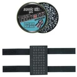 Lata de Chumbinho Technogun Sonic Pro Penetração 15,94gr 250un. 5.5mm com Porta Chumbinhos