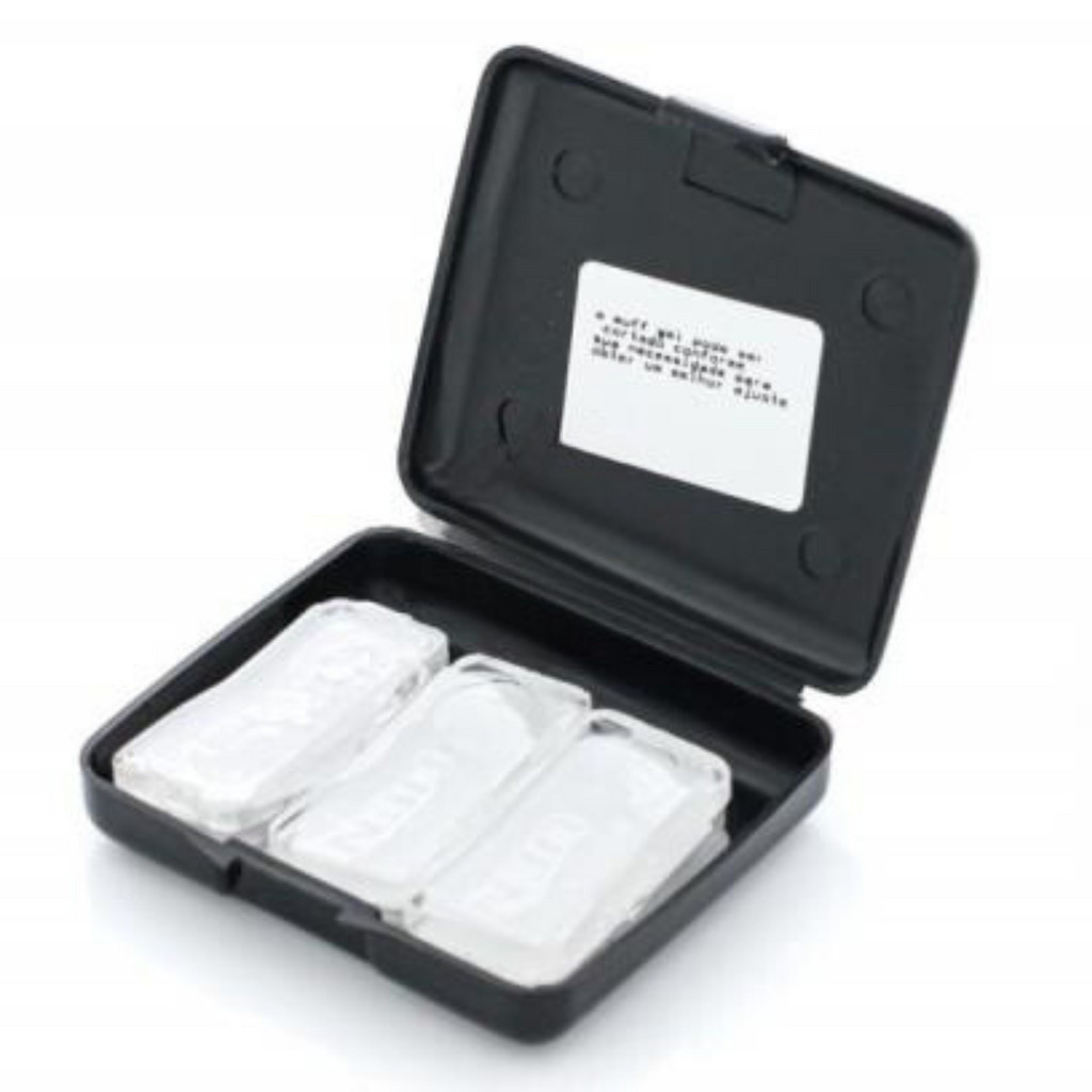 Kit 6 Muff Gel Abafador Pele Bateria Percussão Cristal Luen