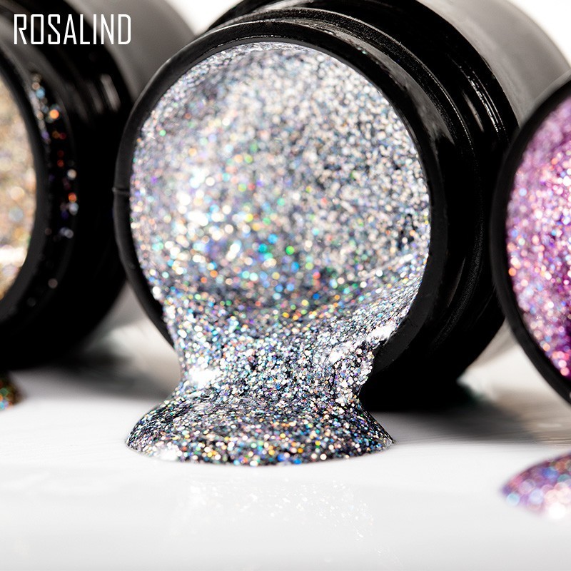 ROSALIND 5ml Gel Brilhante De Polimento De Unhas LED/UV Lâmpada