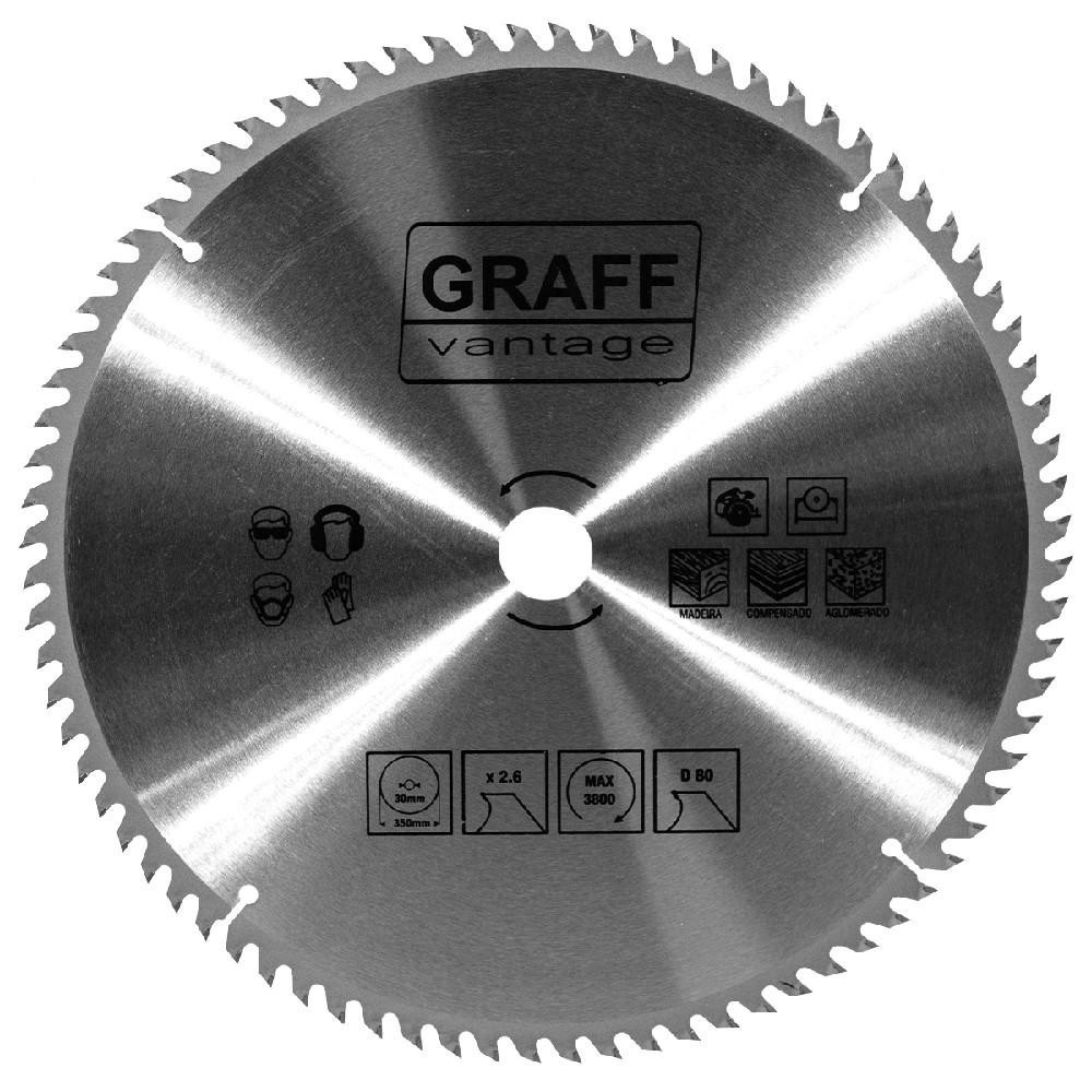 Serra Circular C/ Pastilha De Metal Duro P/ Madeira 14''80d (579,0022) - Graff Vantage