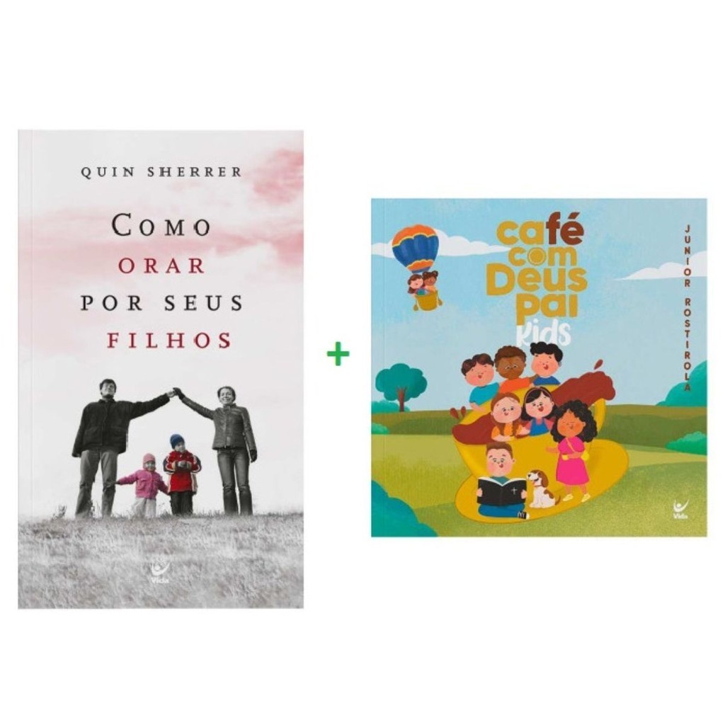 Kit 2 Livros | Como Orar Por Seus Filhos + Café com Deus Pai Kids | Editora Vida - Books & Magazines