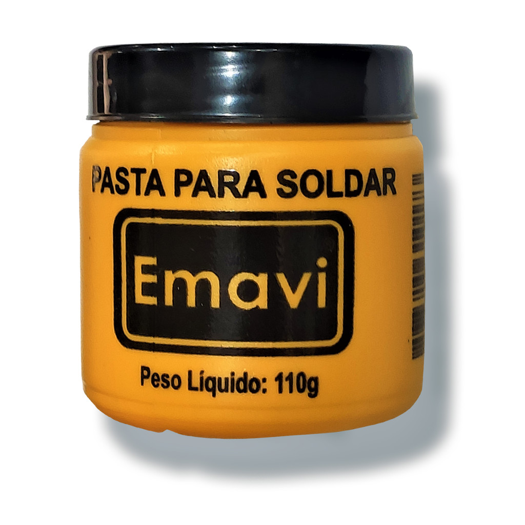 Pasta de Solda 110g com Fluxo de Solda Interno Para Soldar Componentes Eletrônicos PCI PCB Placas de Circuito Eletronica em Oferta na Shopee