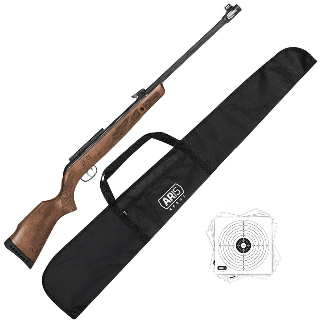 Carabina Chumbinho 5.5 Gamo Hunter 440-AS IGT Gás Ram 60kg em Oferta na Shopee