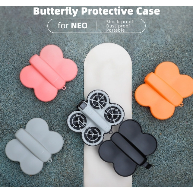 Sunnylife Para DJI NEO & 2 Corpo Mini Capa Protetora À Prova De Choque Portátil Borboleta Caixa De Armazenamento Acessór
