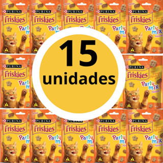 Petisco P/ Gato Friskies Frango Fígado E Peru Purina 15x40g em Oferta na Shopee