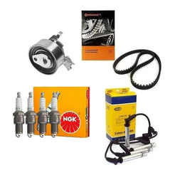 Kit Correia Dentada Tensor Cabo e Velas de Ignição - GM Celta / Prisma 1.0 VHC Todos