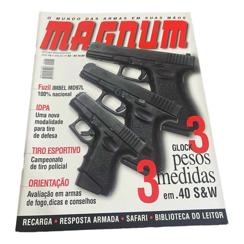Revista Magnum Antiga Ano 13 Edição N.82 Cod. A433