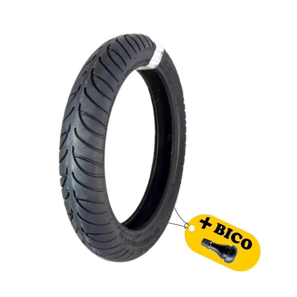 Pneu Para Moto Sportíssimo II 90/90-14 Dianteiro Maggion Para Uso Sem Câmara  + 1 Válvula de Brinde