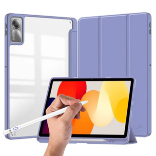 Kit Capinha Acrílico Para Tablet Xiaomi Redmi Pad SE 11 + Caneta Stylus