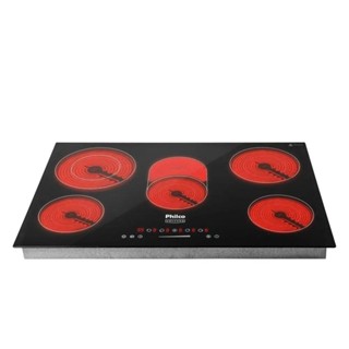 Fogão Cooktop Vitrocerâmico Philco PCT55VC Volcano 5 Queimadores 8400w
