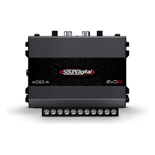 Módulo Amplificador Soundigital EVO6 400 WRMS 4 Canais 4 Ohms Tecnologia DTR em Oferta na Shopee